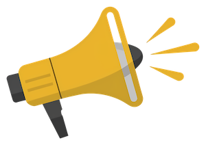 transparent megaphone icon