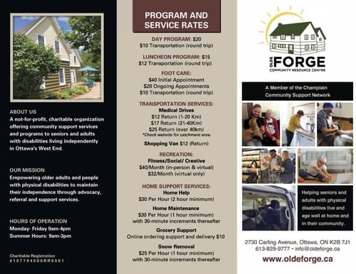 Olde Forge Brochure