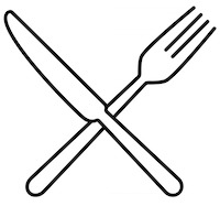 knife fork