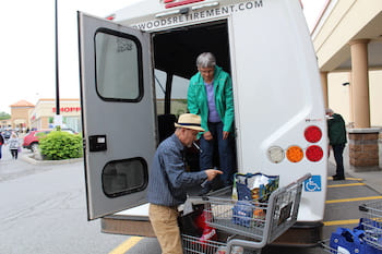 Grocery Bus for  seniors