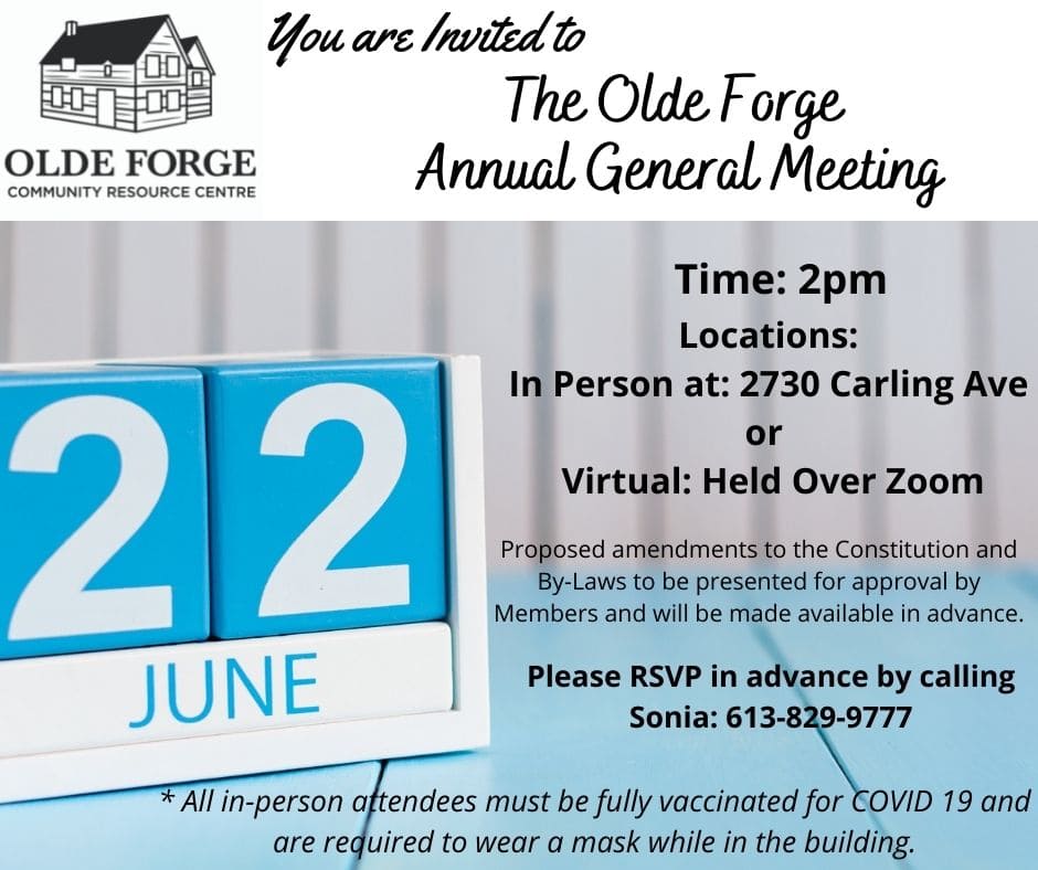 olde forge agm june 22