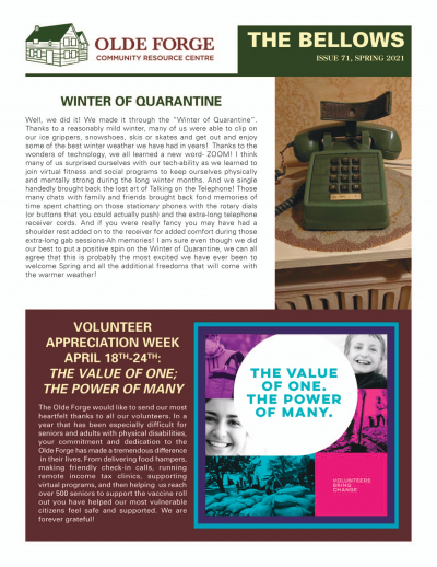 The Bellows, Spring/Summer 2021